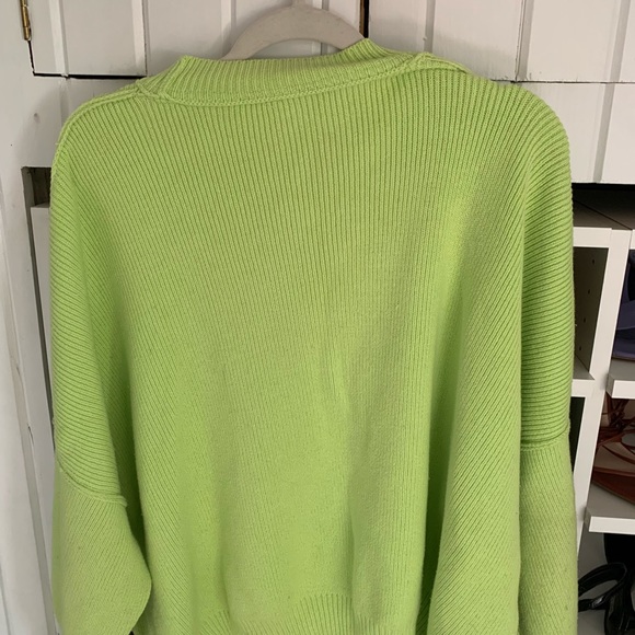 Free People Lime Green Sweater - Picture 3 of 4